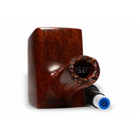 Cachimbo Bertoldi Maestro Briar Mogno 9mm Peça Única